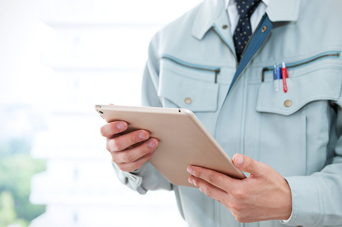 現場調査・調光設定