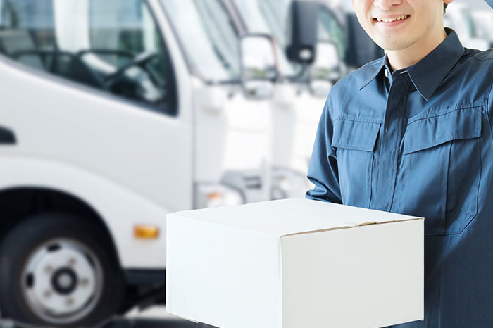 荷受・倉庫の片付け・現場配送